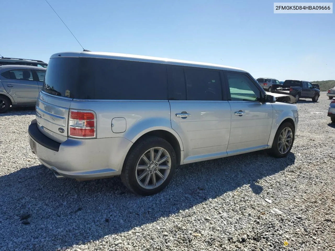 2017 Ford Flex Limited VIN: 2FMGK5D84HBA09666 Lot: 75319854