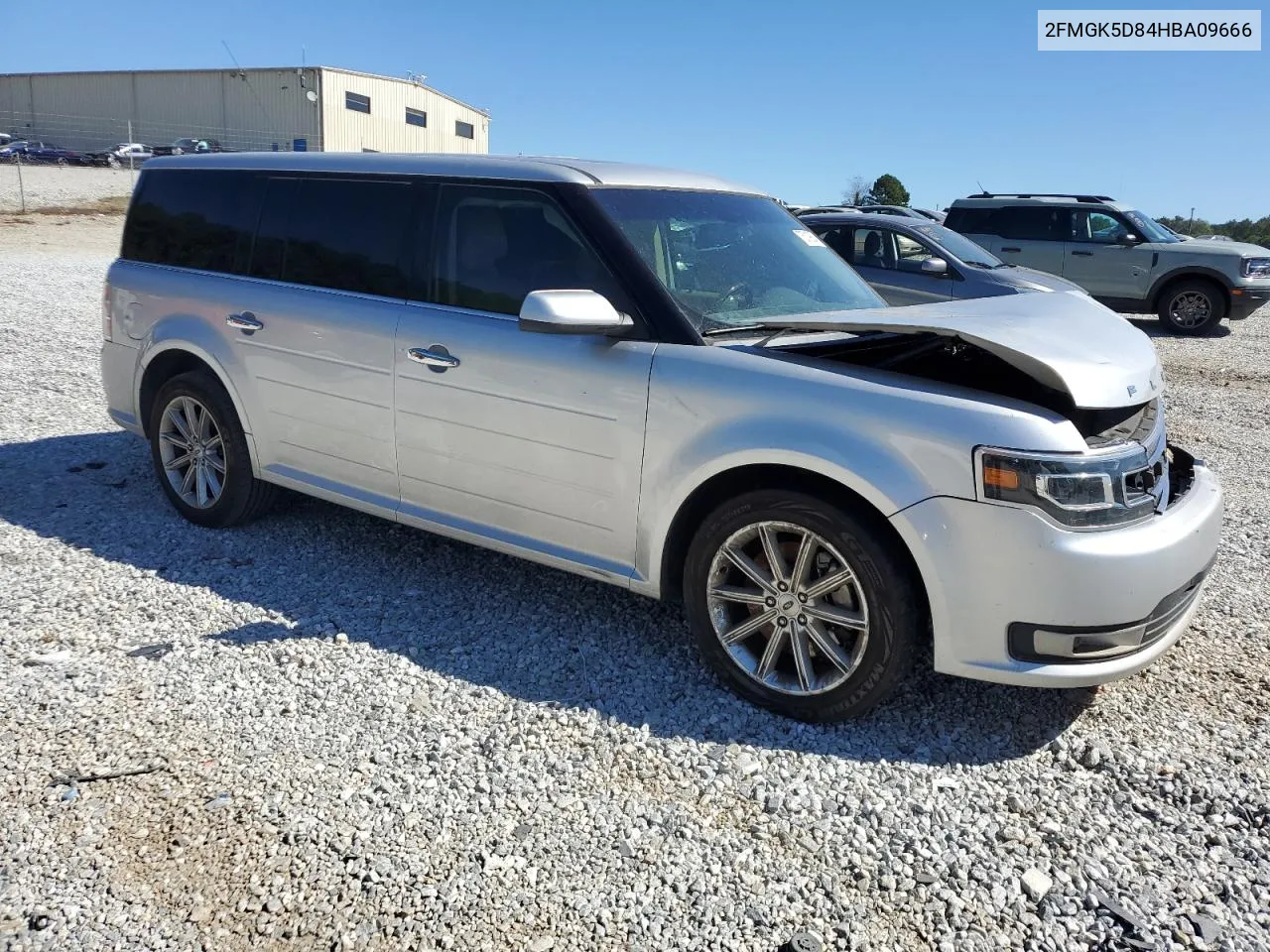 2017 Ford Flex Limited VIN: 2FMGK5D84HBA09666 Lot: 75319854