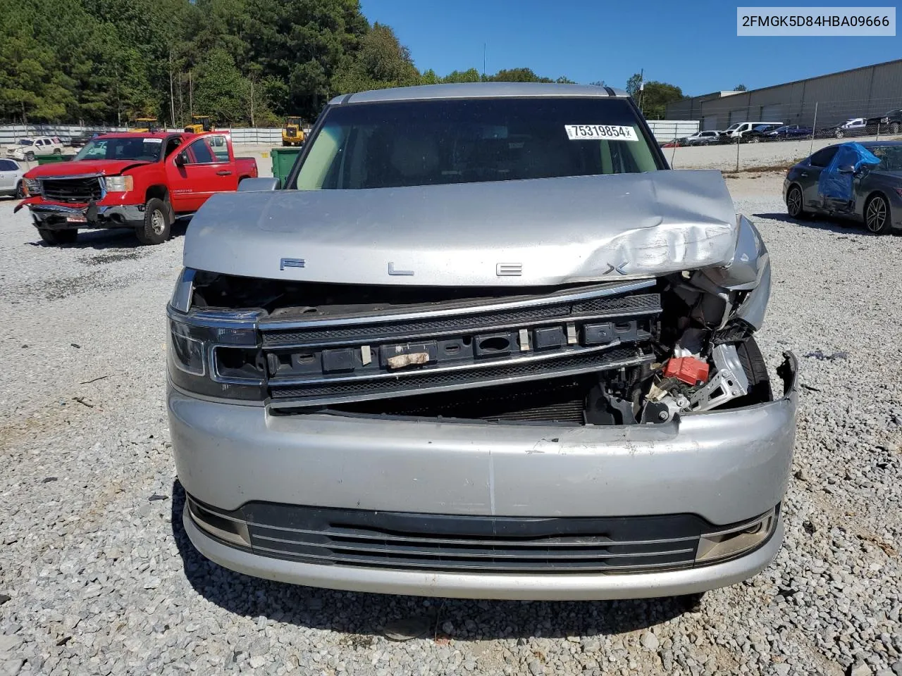 2017 Ford Flex Limited VIN: 2FMGK5D84HBA09666 Lot: 75319854