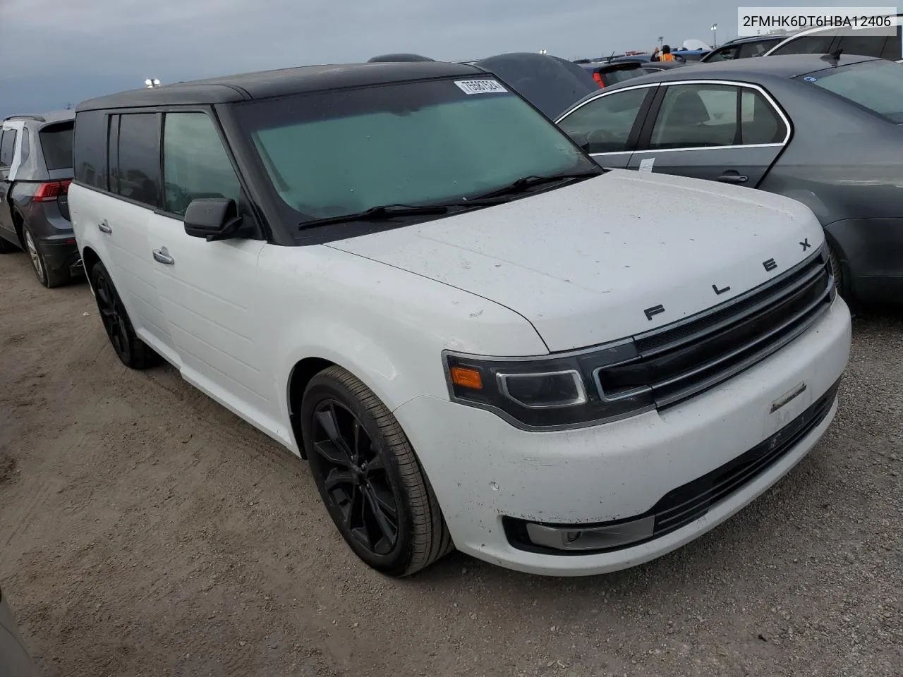 2017 Ford Flex Limited VIN: 2FMHK6DT6HBA12406 Lot: 75587524