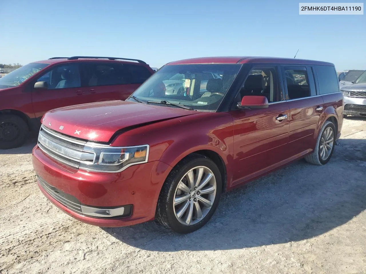 2017 Ford Flex Limited VIN: 2FMHK6DT4HBA11190 Lot: 77851344