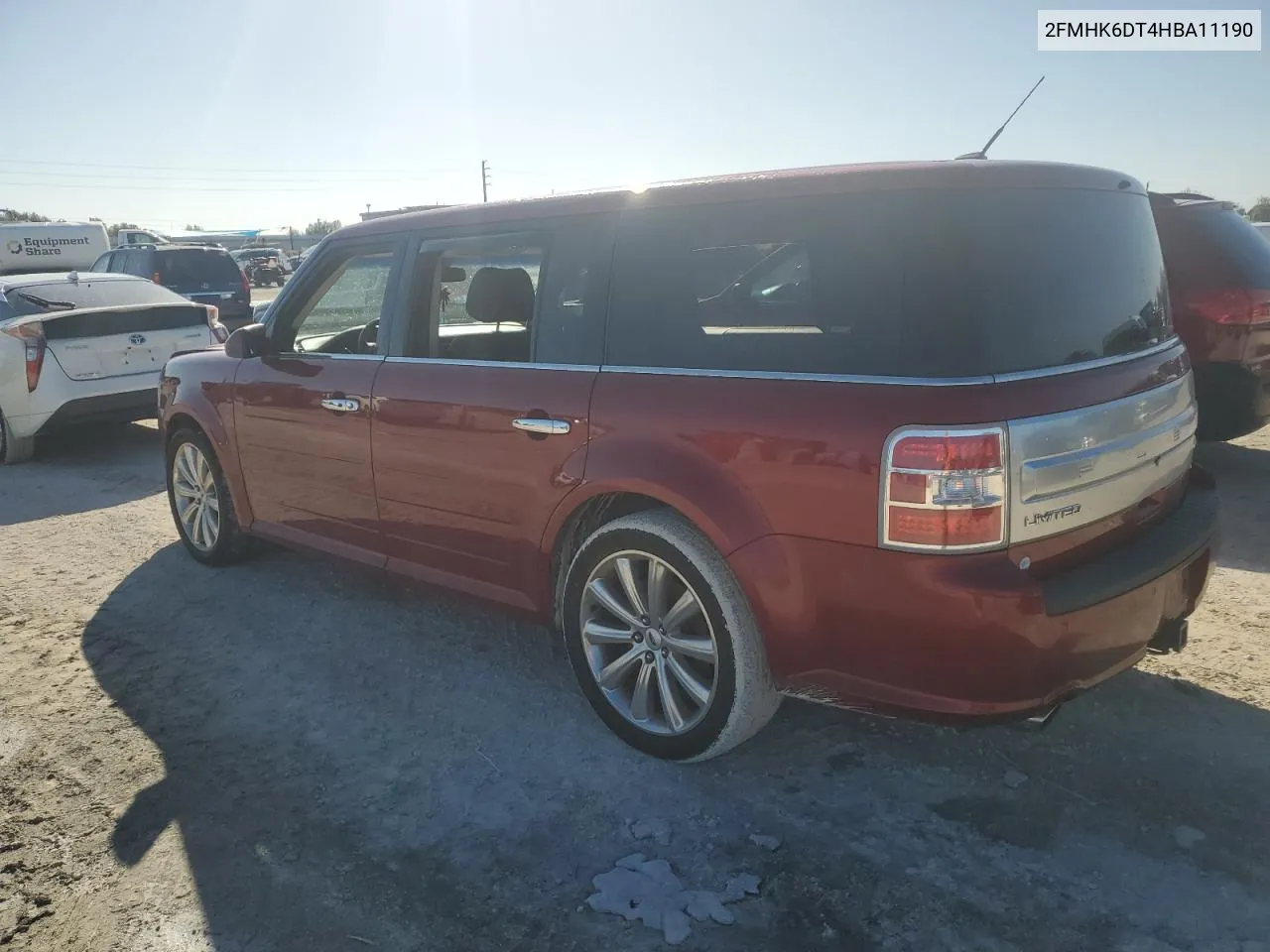 2017 Ford Flex Limited VIN: 2FMHK6DT4HBA11190 Lot: 77851344