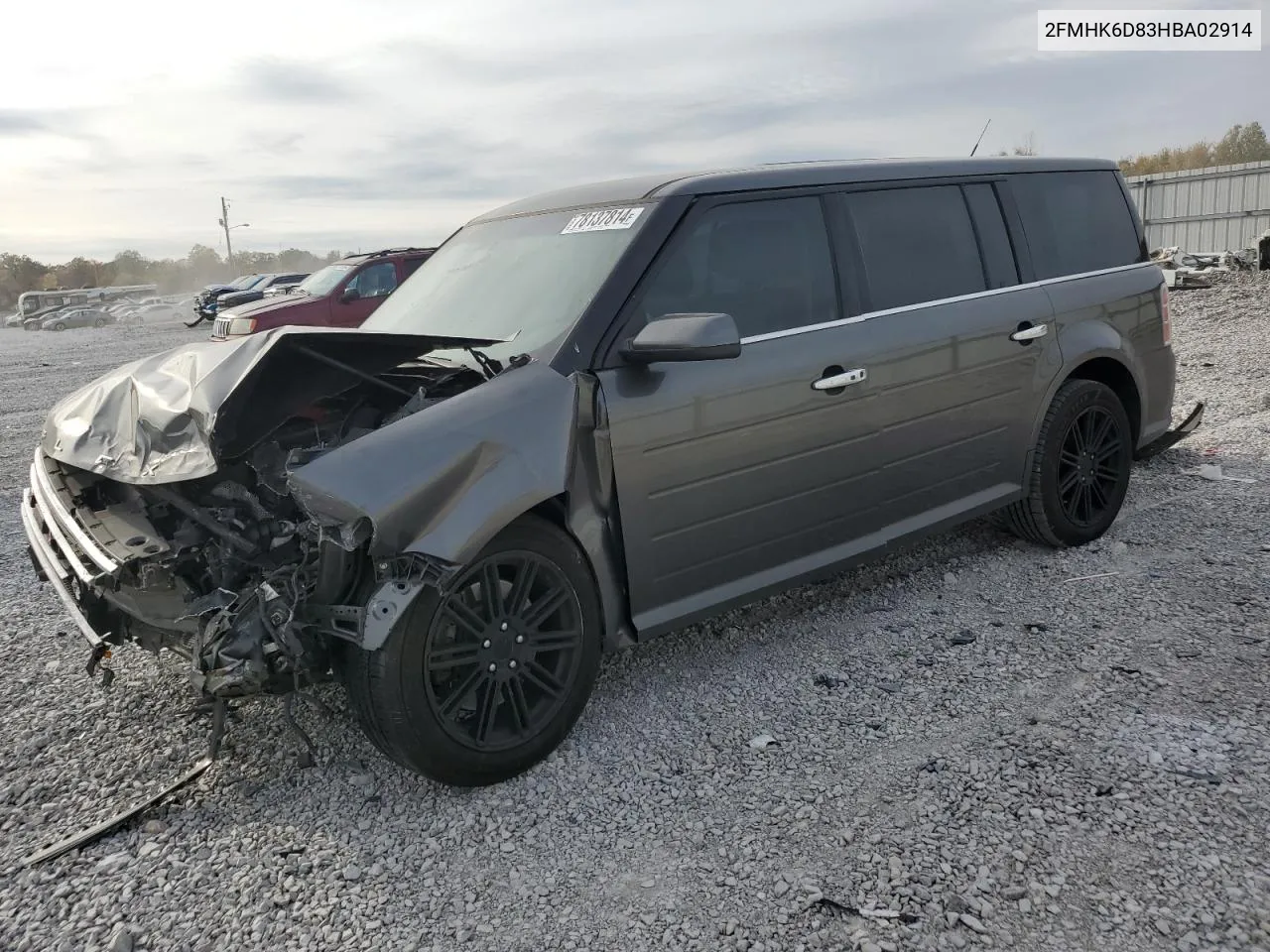 2017 Ford Flex Limited VIN: 2FMHK6D83HBA02914 Lot: 78137814