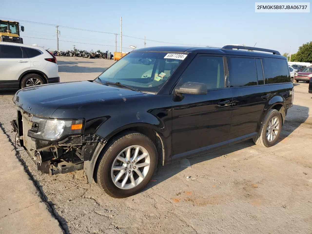 2018 Ford Flex Se VIN: 2FMGK5B87JBA06737 Lot: 63677204