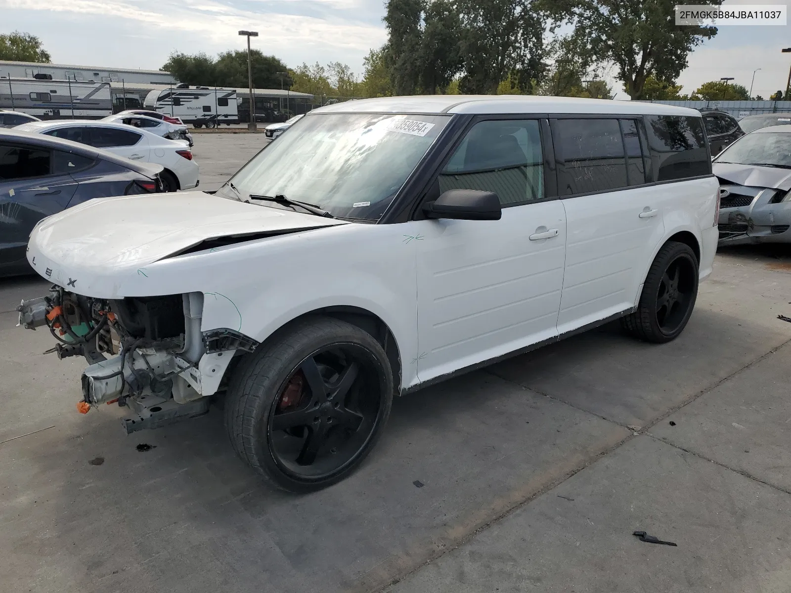 2018 Ford Flex Se VIN: 2FMGK5B84JBA11037 Lot: 65359054