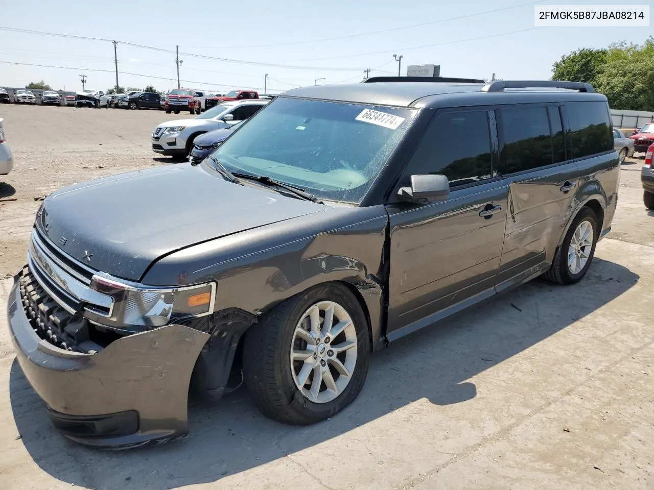 2FMGK5B87JBA08214 2018 Ford Flex Se