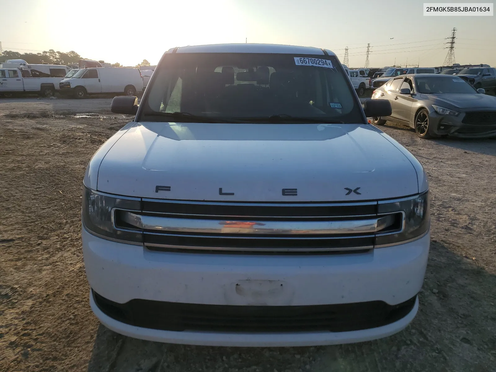 2018 Ford Flex Se VIN: 2FMGK5B85JBA01634 Lot: 66700294