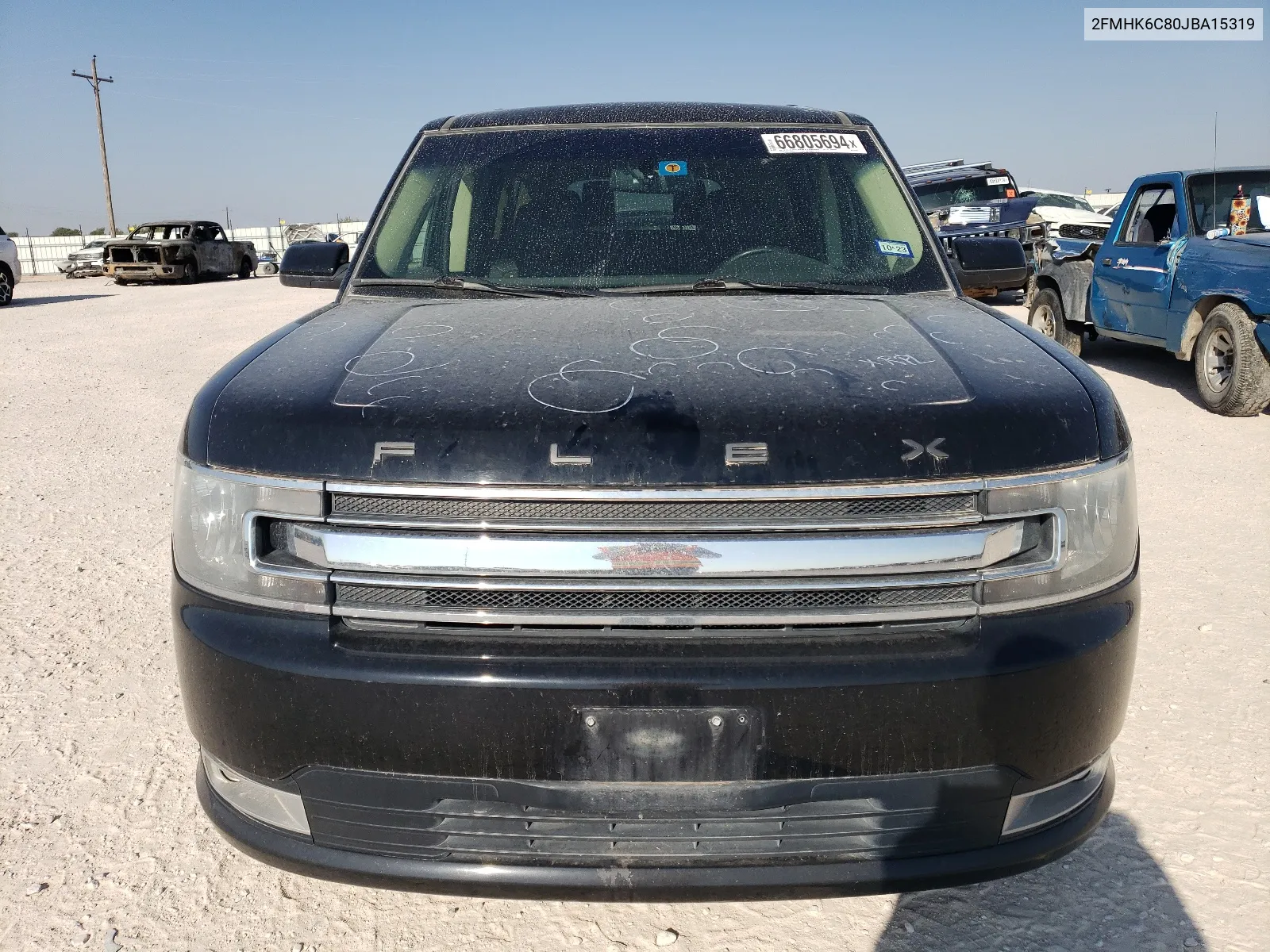 2FMHK6C80JBA15319 2018 Ford Flex Sel