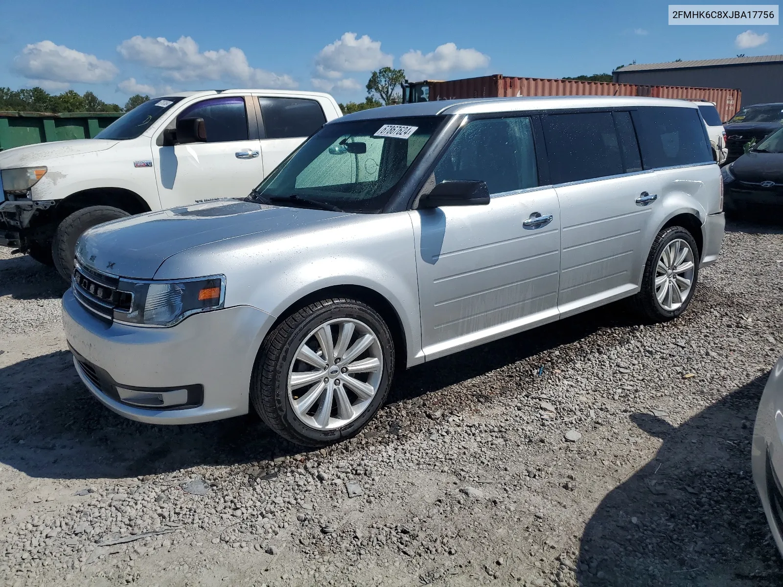 2FMHK6C8XJBA17756 2018 Ford Flex Sel