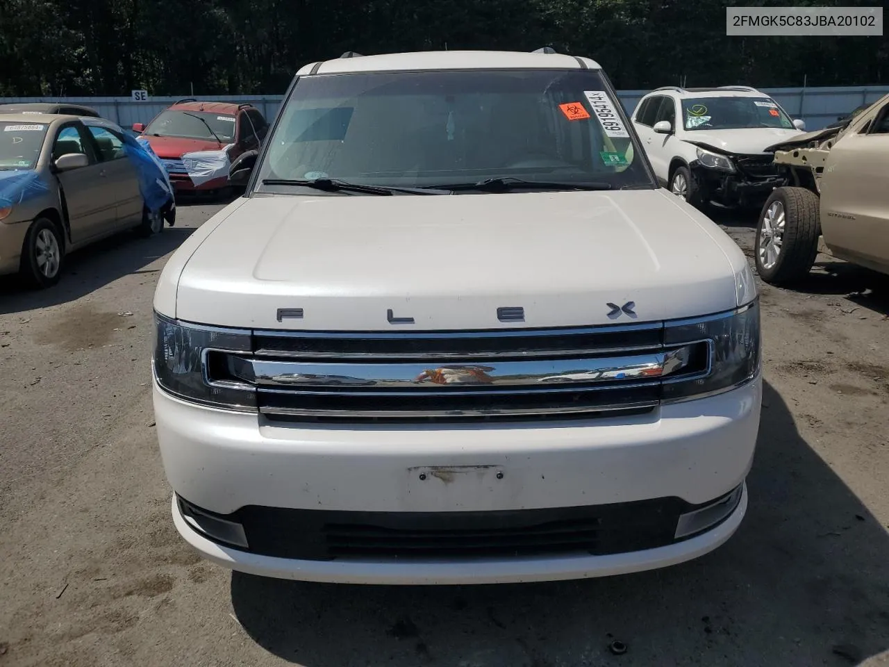 2FMGK5C83JBA20102 2018 Ford Flex Sel