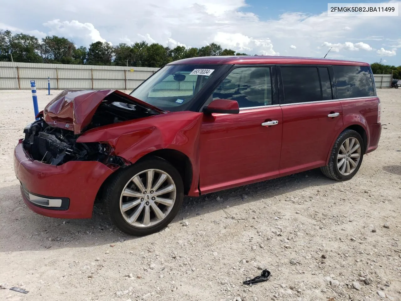 2018 Ford Flex Limited VIN: 2FMGK5D82JBA11499 Lot: 69378334