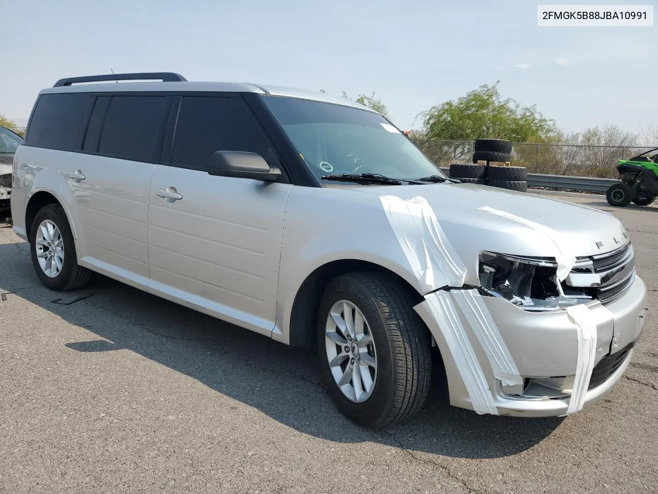 2018 Ford Flex Se VIN: 2FMGK5B88JBA10991 Lot: 71121914