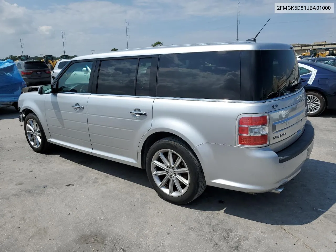 2018 Ford Flex Limited VIN: 2FMGK5D81JBA01000 Lot: 71568324