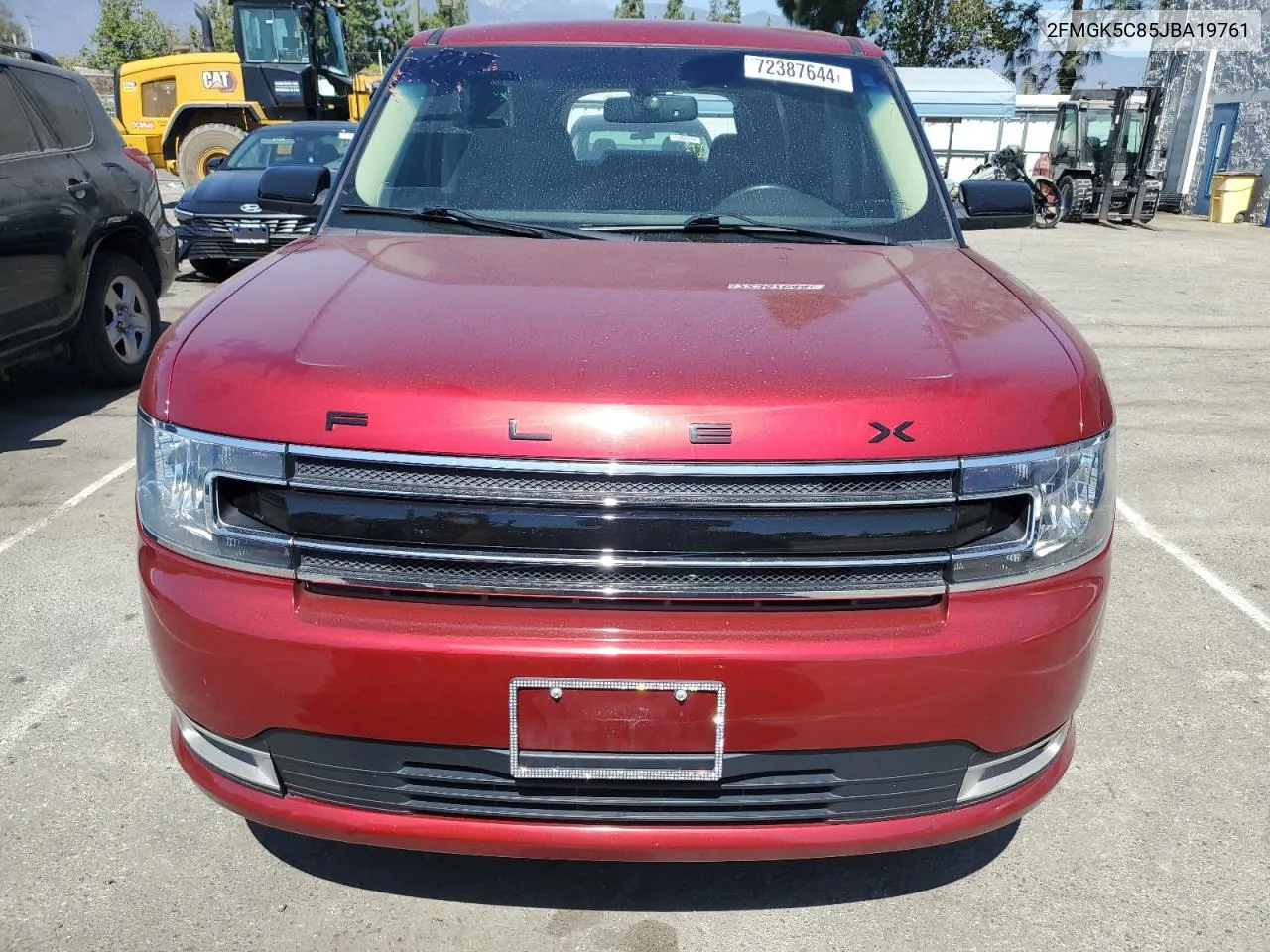 2018 Ford Flex Sel VIN: 2FMGK5C85JBA19761 Lot: 72387644