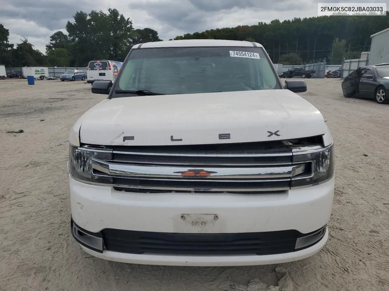 2FMGK5C82JBA03033 2018 Ford Flex Sel