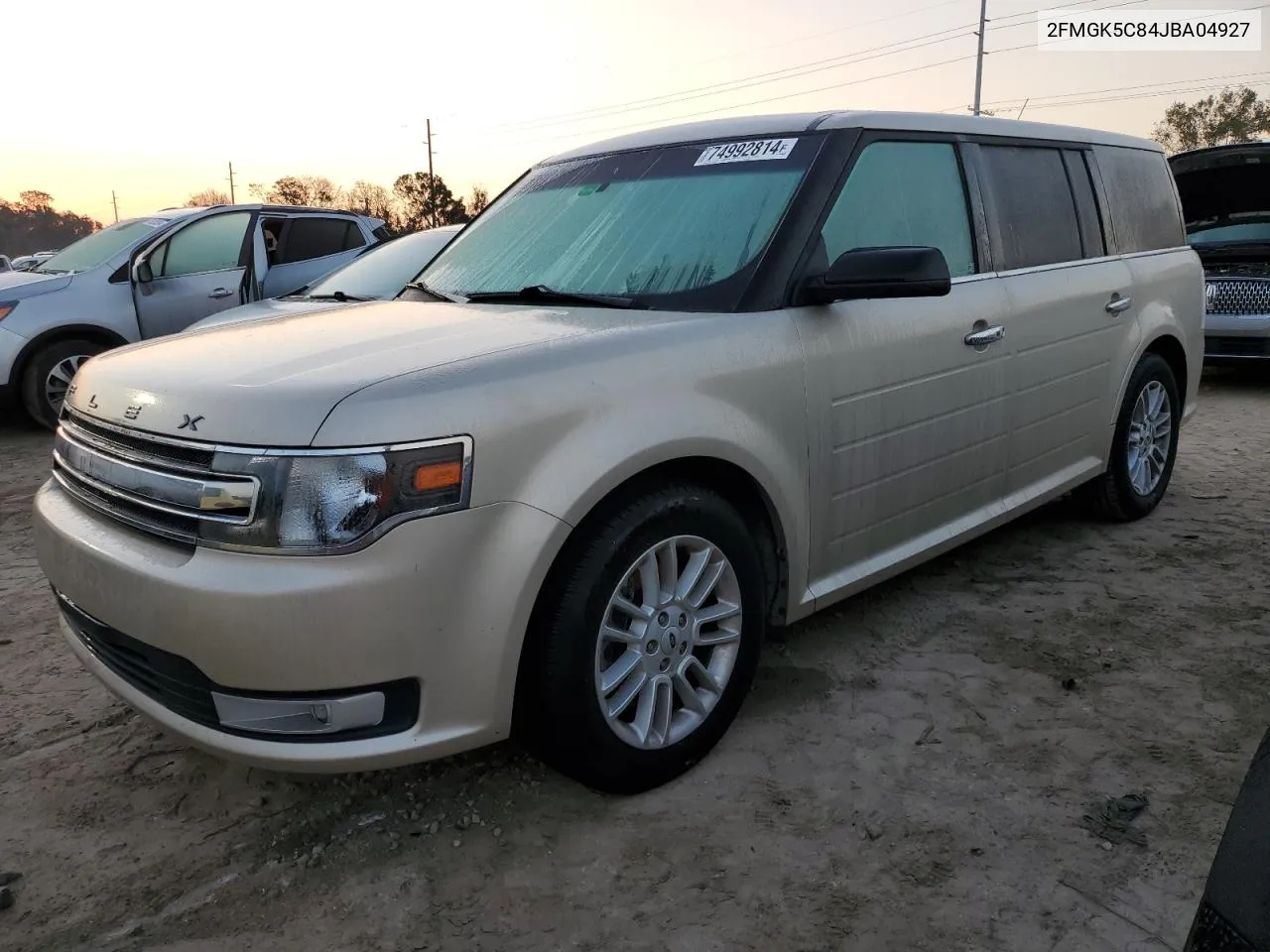 2018 Ford Flex Sel VIN: 2FMGK5C84JBA04927 Lot: 74992814