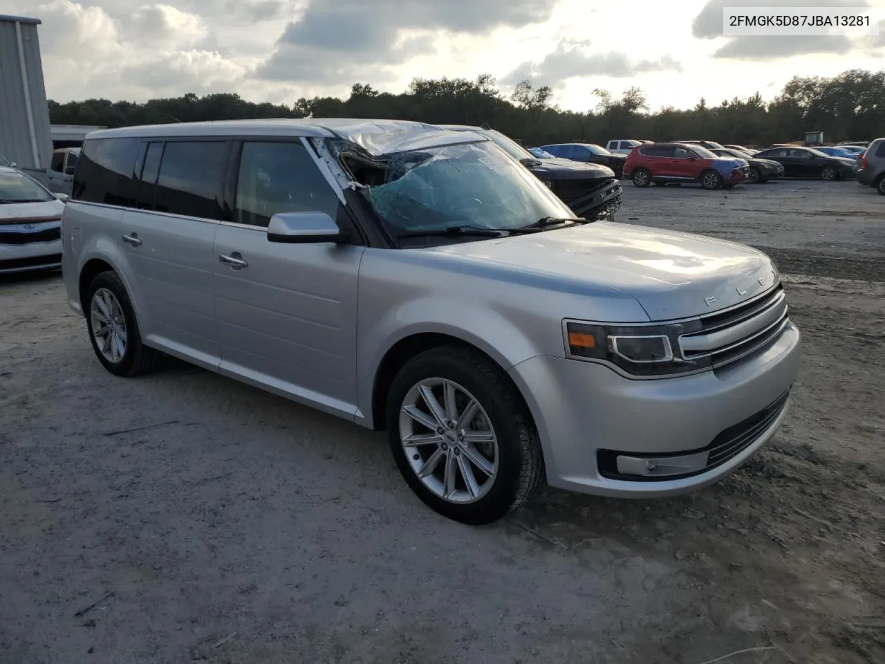 2018 Ford Flex Limited VIN: 2FMGK5D87JBA13281 Lot: 75295634