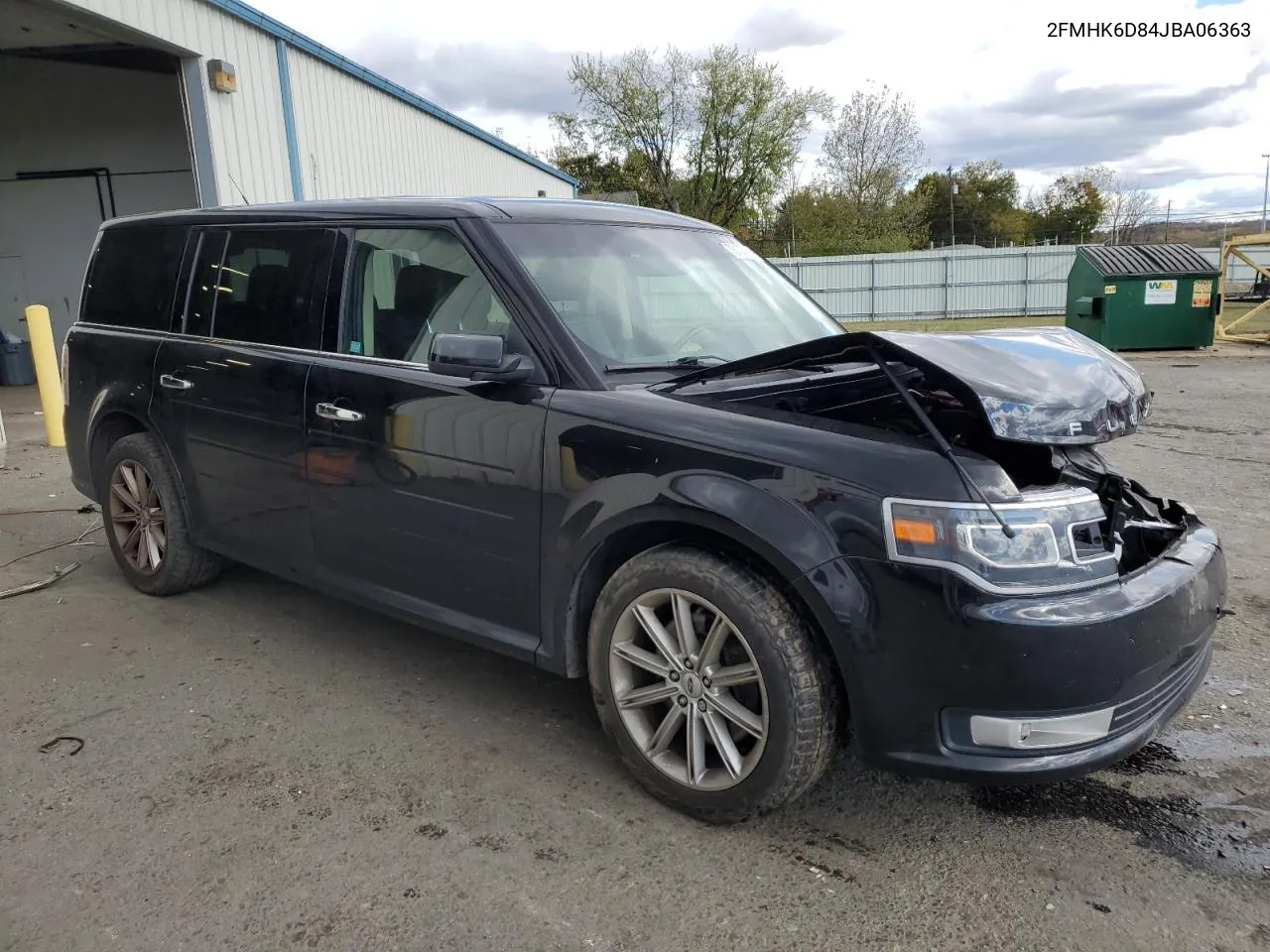 2018 Ford Flex Limited VIN: 2FMHK6D84JBA06363 Lot: 76100754