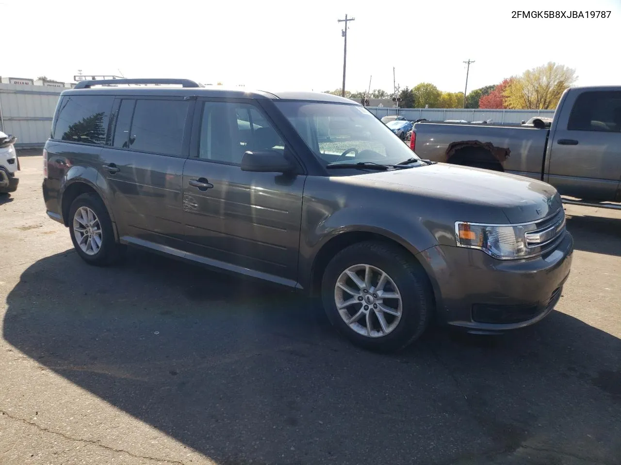 2018 Ford Flex Se VIN: 2FMGK5B8XJBA19787 Lot: 76309964