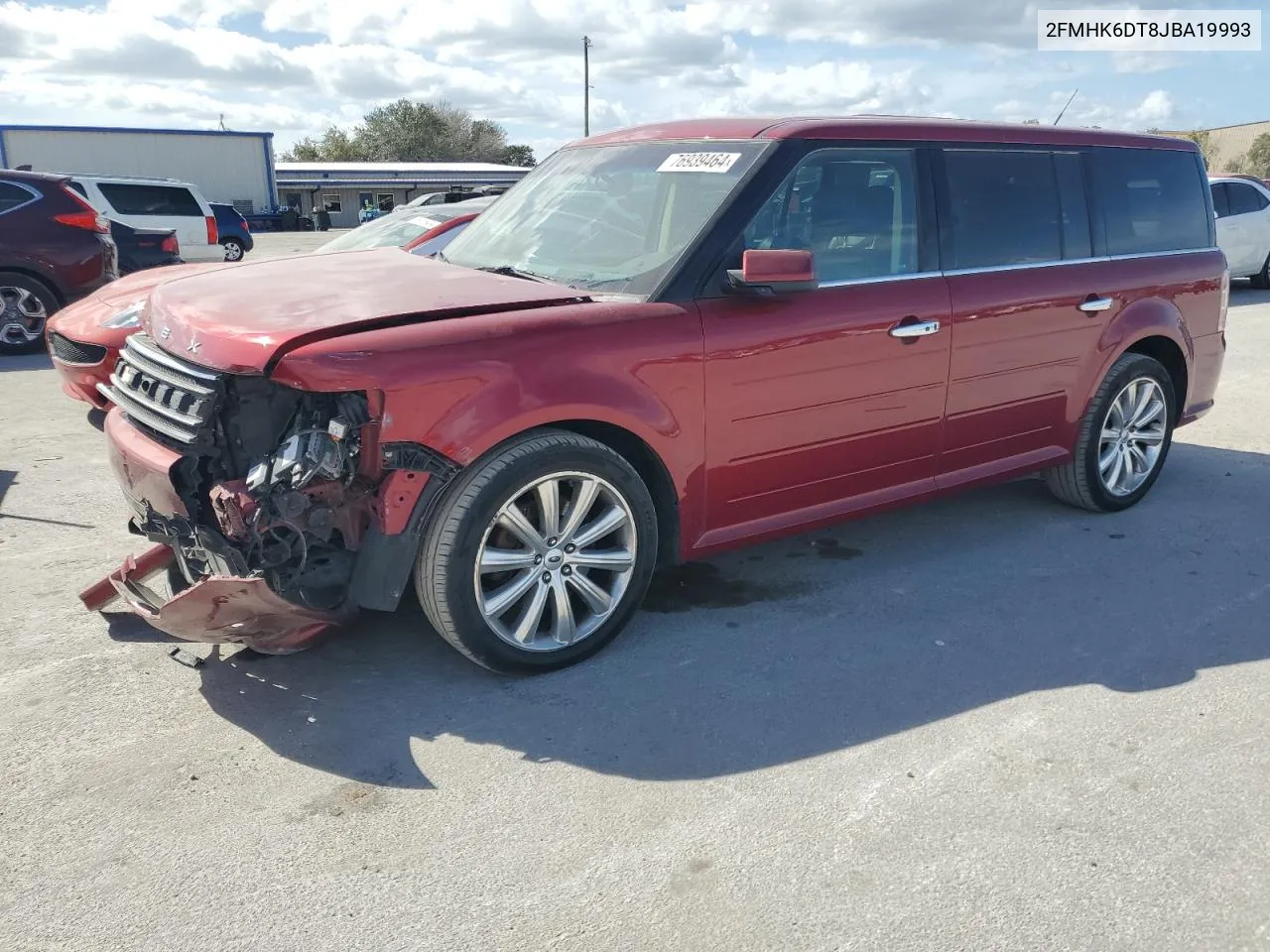 2018 Ford Flex Limited VIN: 2FMHK6DT8JBA19993 Lot: 76939464