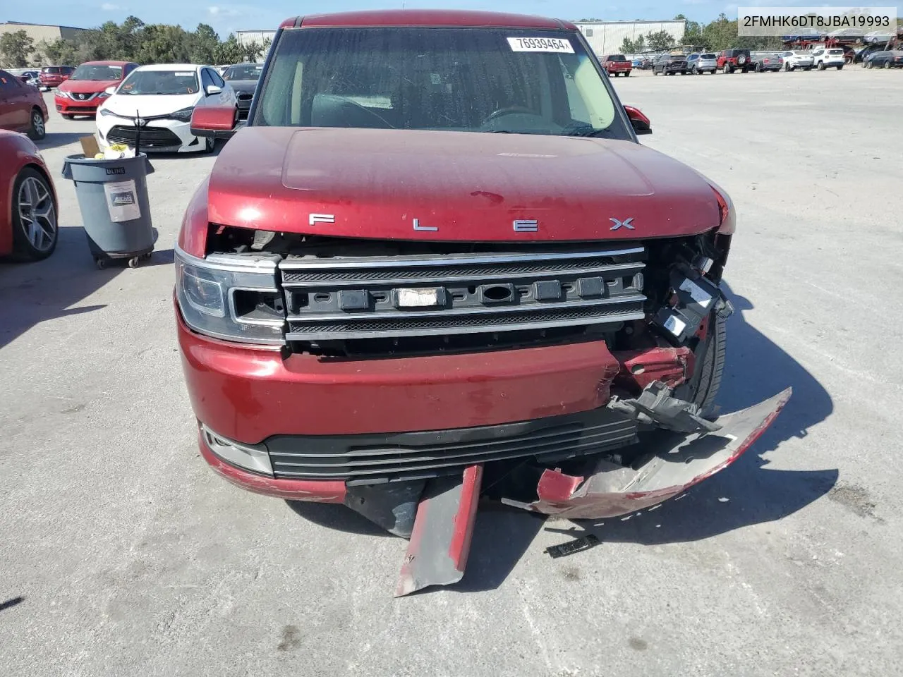 2018 Ford Flex Limited VIN: 2FMHK6DT8JBA19993 Lot: 76939464