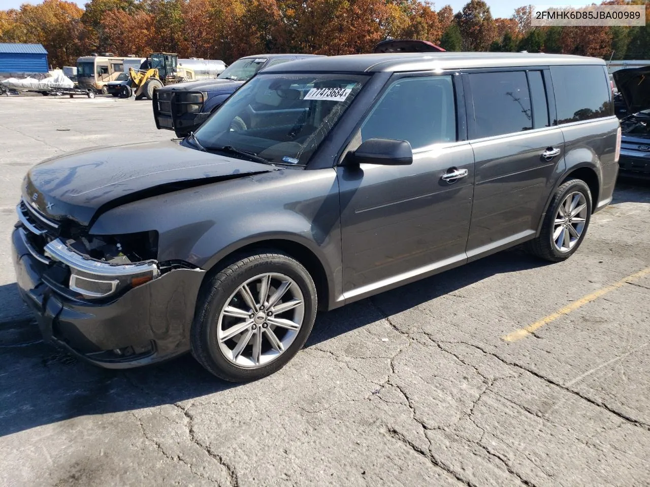 2018 Ford Flex Limited VIN: 2FMHK6D85JBA00989 Lot: 77473684