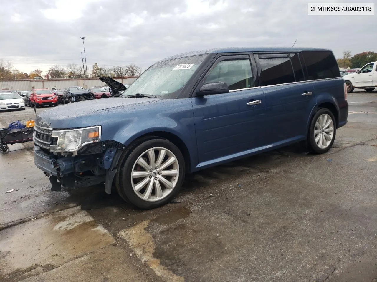 2018 Ford Flex Sel VIN: 2FMHK6C87JBA03118 Lot: 77826564