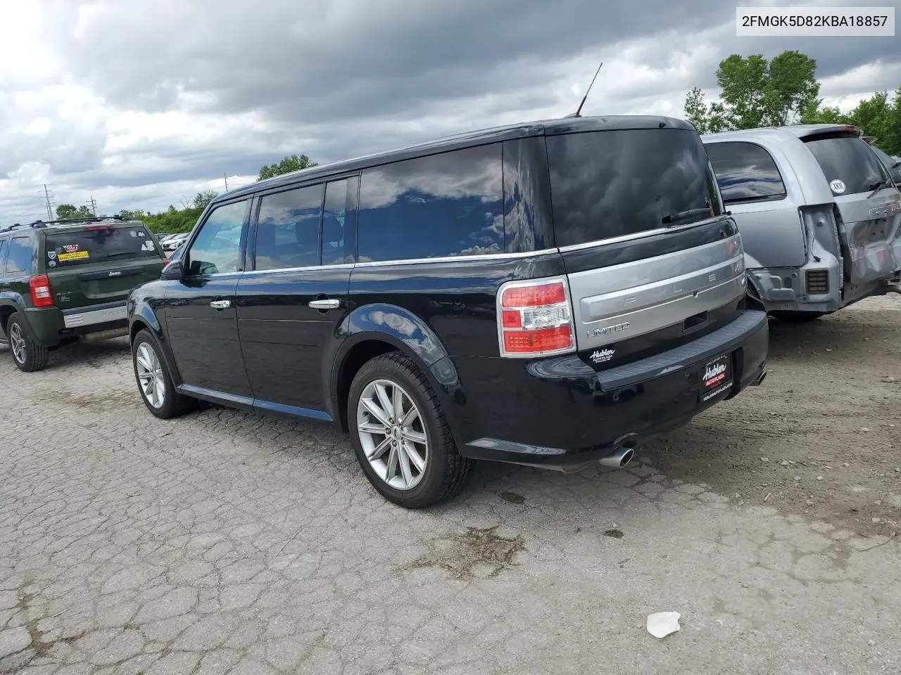 2FMGK5D82KBA18857 2019 Ford Flex Limited