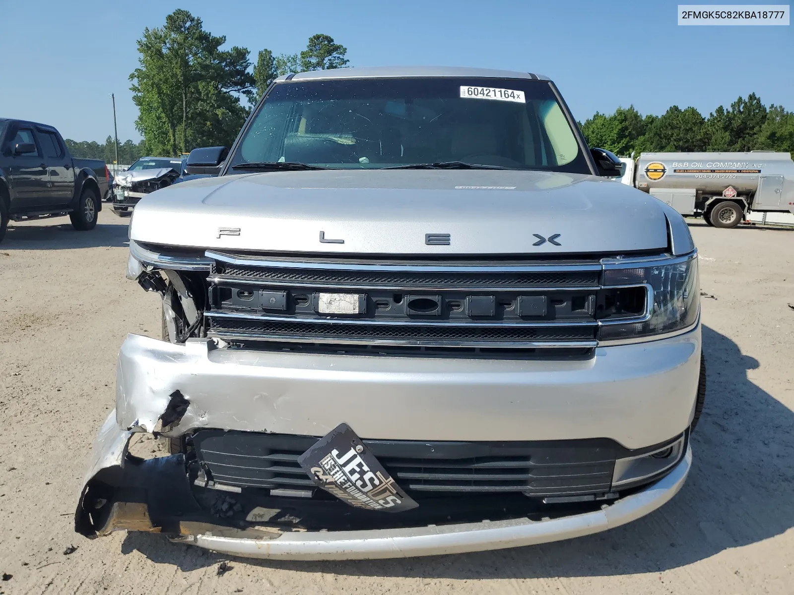 2FMGK5C82KBA18777 2019 Ford Flex Sel