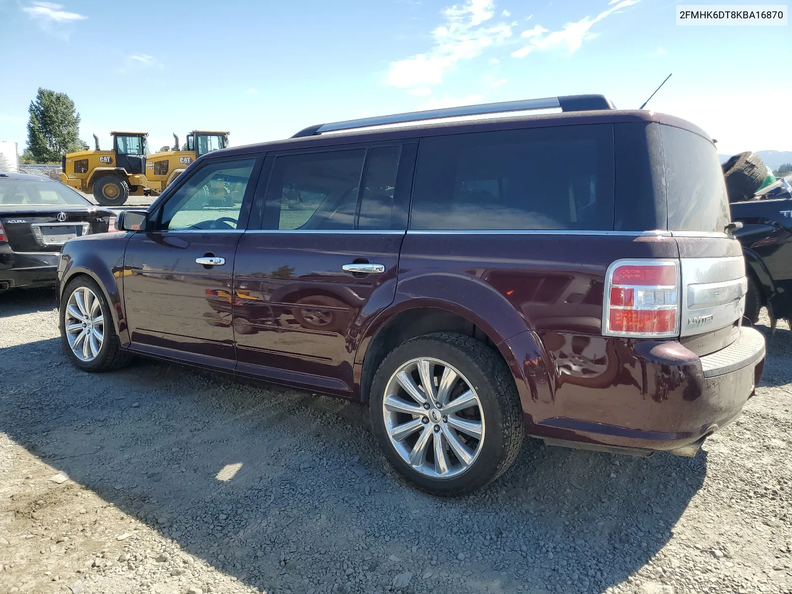 2019 Ford Flex Limited VIN: 2FMHK6DT8KBA16870 Lot: 62434964