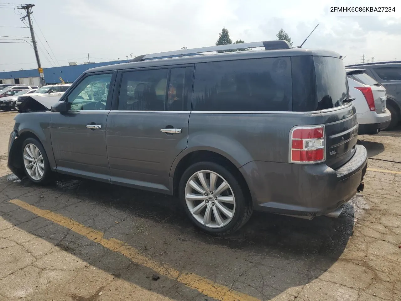 2019 Ford Flex Sel VIN: 2FMHK6C86KBA27234 Lot: 64270014