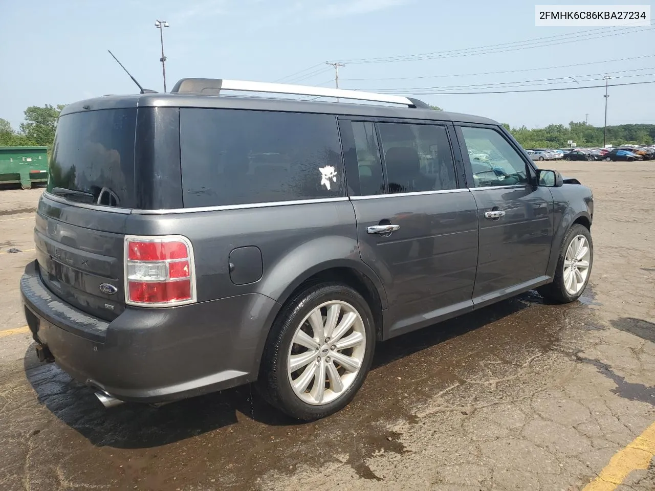 2019 Ford Flex Sel VIN: 2FMHK6C86KBA27234 Lot: 64270014