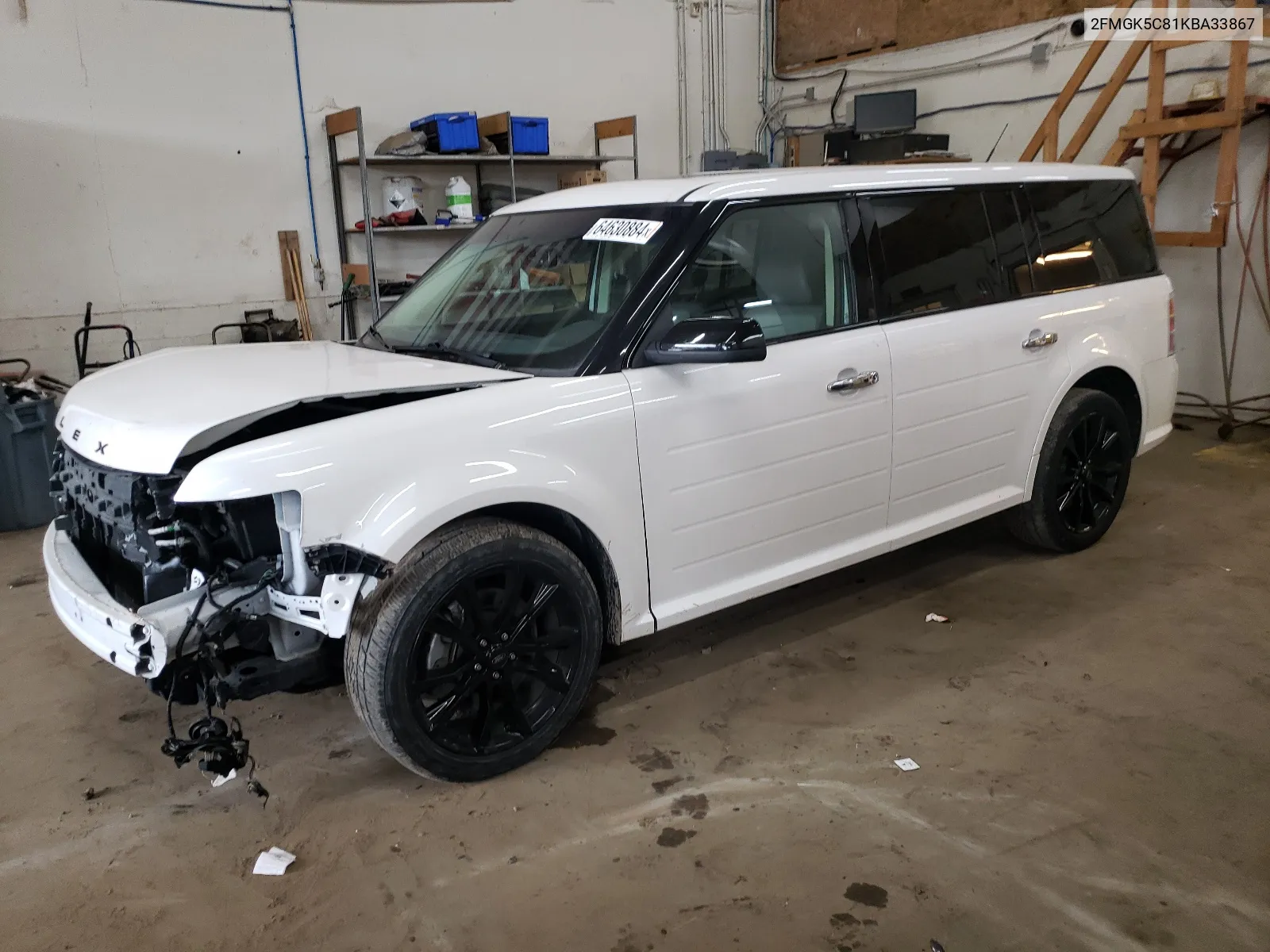 2019 Ford Flex Sel VIN: 2FMGK5C81KBA33867 Lot: 64630884