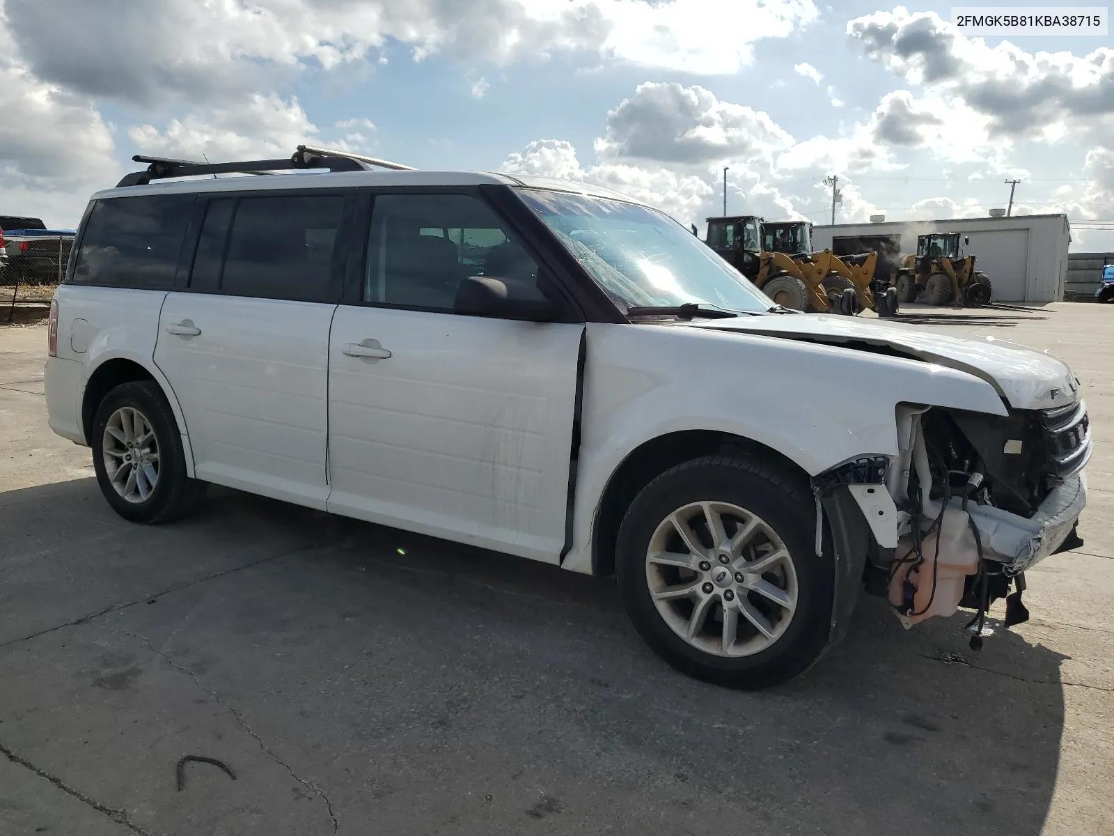 2FMGK5B81KBA38715 2019 Ford Flex Se