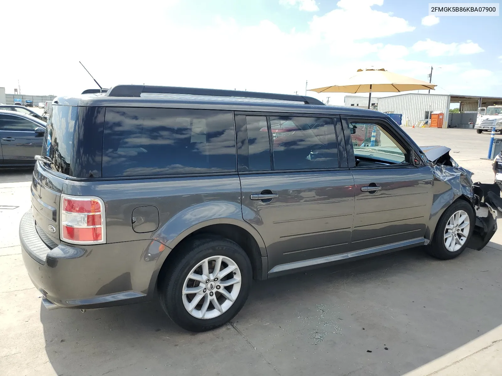 2019 Ford Flex Se VIN: 2FMGK5B86KBA07900 Lot: 65142334