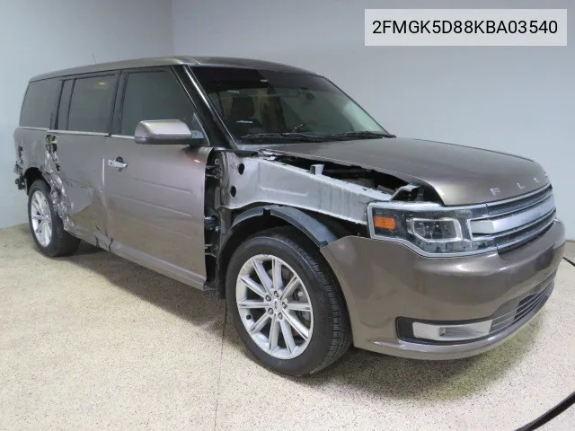 2019 Ford Flex Limited VIN: 2FMGK5D88KBA03540 Lot: 67565334