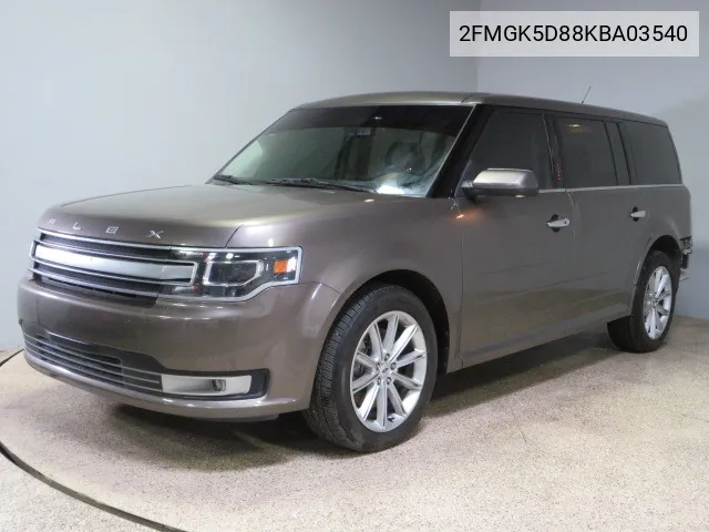 2019 Ford Flex Limited VIN: 2FMGK5D88KBA03540 Lot: 67565334