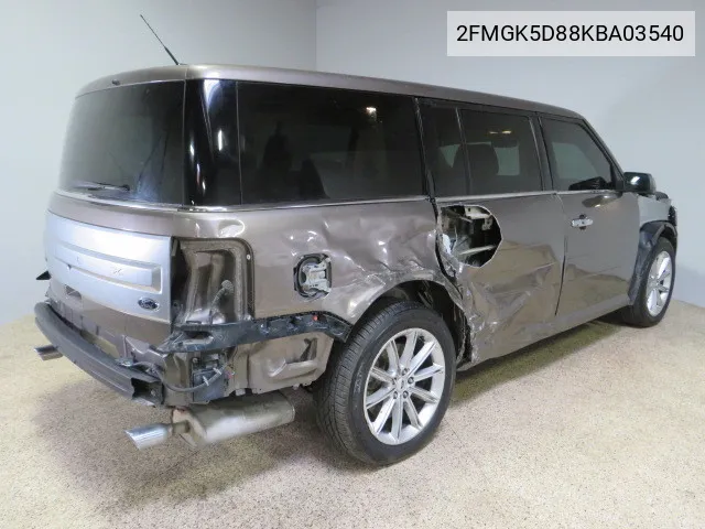 2019 Ford Flex Limited VIN: 2FMGK5D88KBA03540 Lot: 67565334