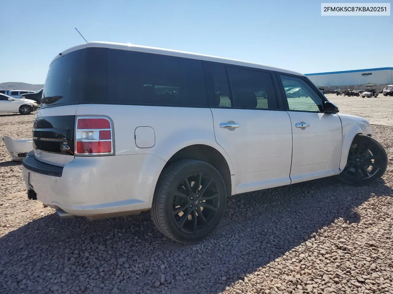 2FMGK5C87KBA20251 2019 Ford Flex Sel