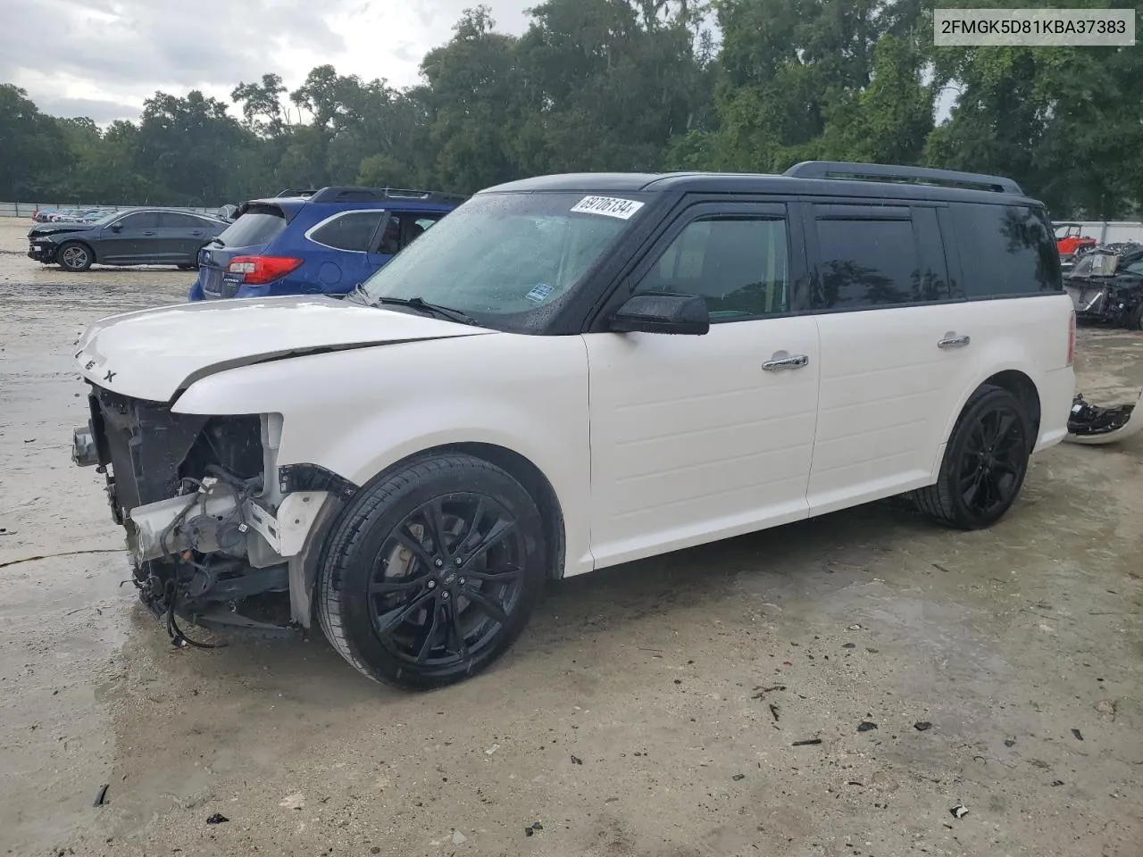 2019 Ford Flex Limited VIN: 2FMGK5D81KBA37383 Lot: 69706134