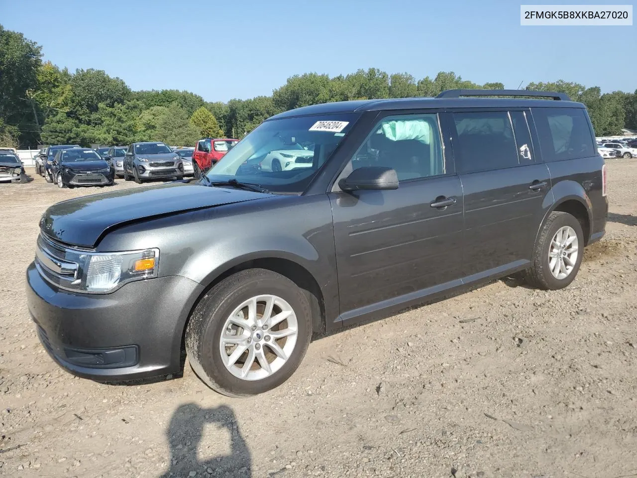 2019 Ford Flex Se VIN: 2FMGK5B8XKBA27020 Lot: 70646204