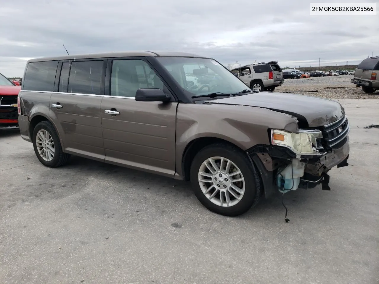 2019 Ford Flex Sel VIN: 2FMGK5C82KBA25566 Lot: 70767244