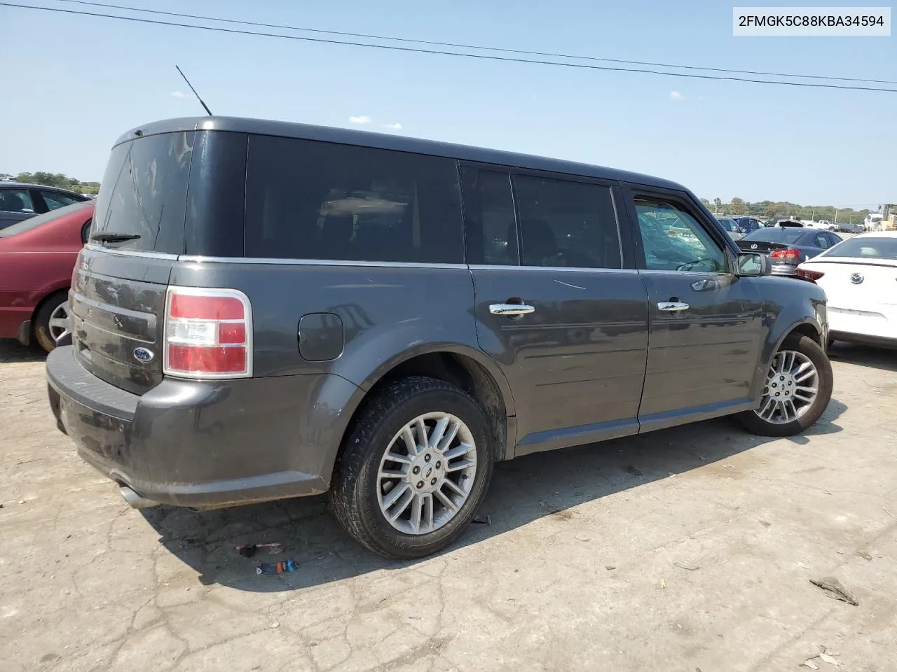 2019 Ford Flex Sel VIN: 2FMGK5C88KBA34594 Lot: 71062604