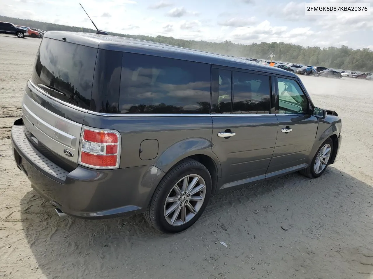 2FMGK5D87KBA20376 2019 Ford Flex Limited