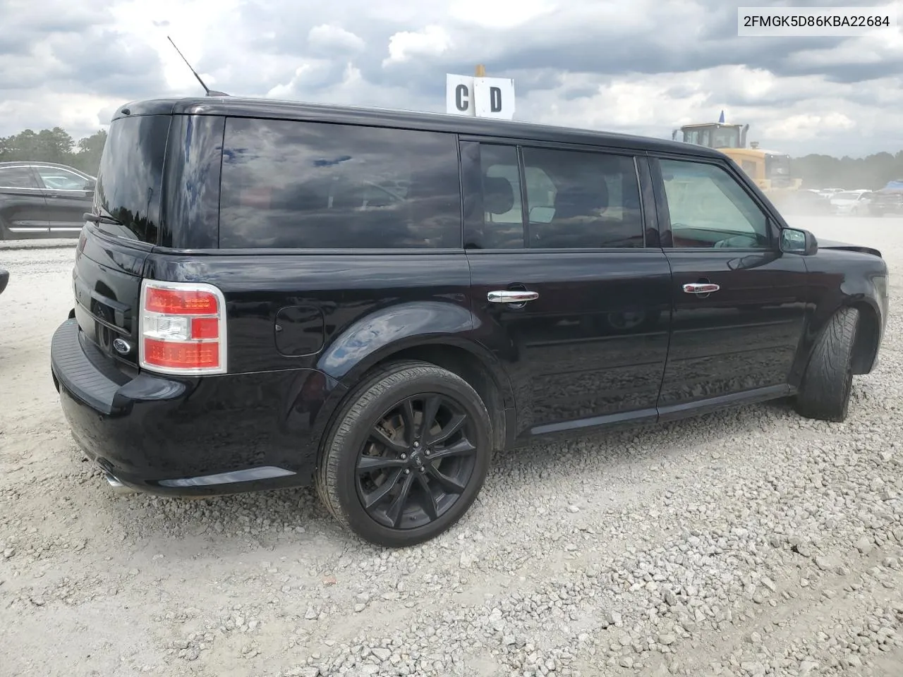 2019 Ford Flex Limited VIN: 2FMGK5D86KBA22684 Lot: 71717174