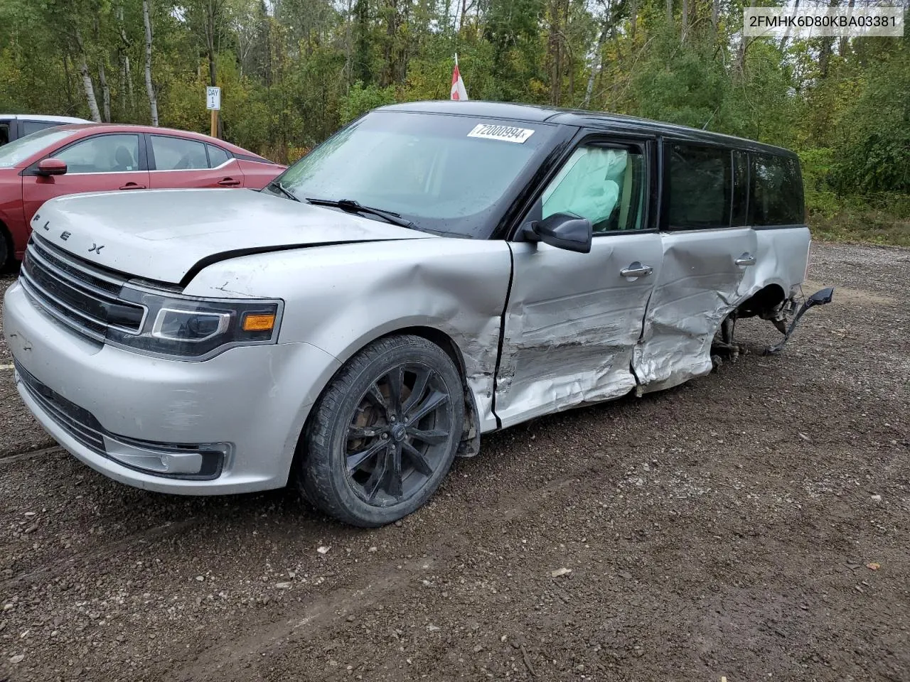 2019 Ford Flex Limited VIN: 2FMHK6D80KBA03381 Lot: 72000994