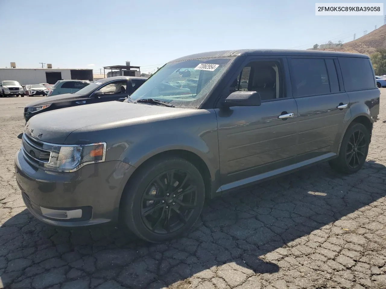 2019 Ford Flex Sel VIN: 2FMGK5C89KBA39058 Lot: 72062954