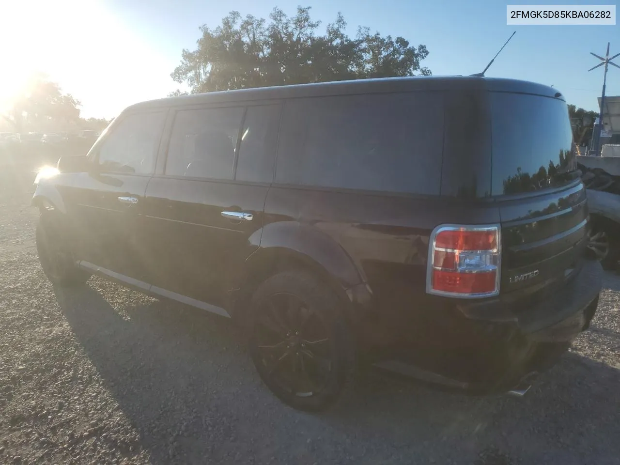 2019 Ford Flex Limited VIN: 2FMGK5D85KBA06282 Lot: 72188924