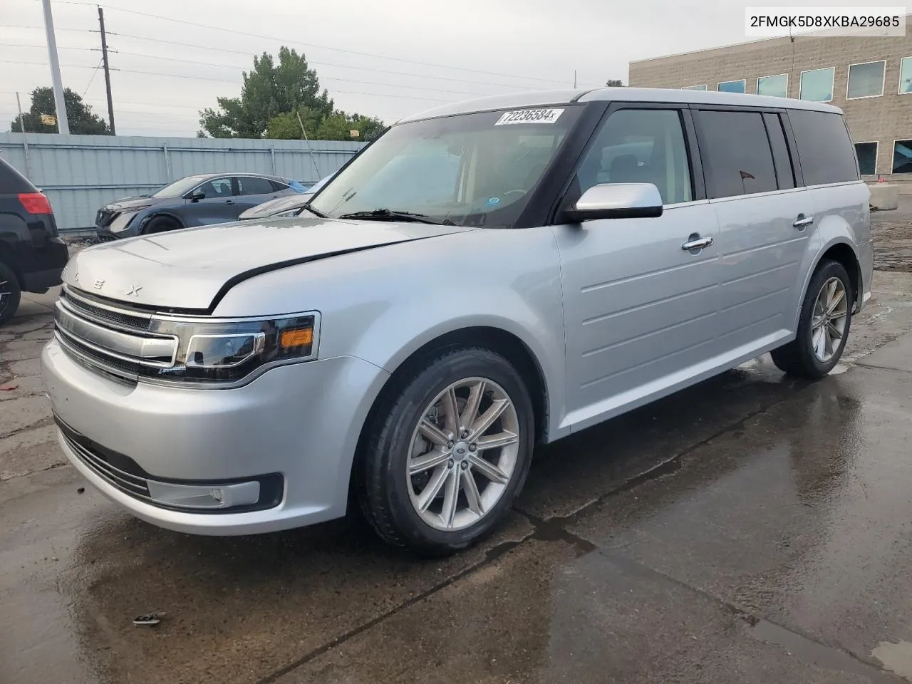 2019 Ford Flex Limited VIN: 2FMGK5D8XKBA29685 Lot: 72236584