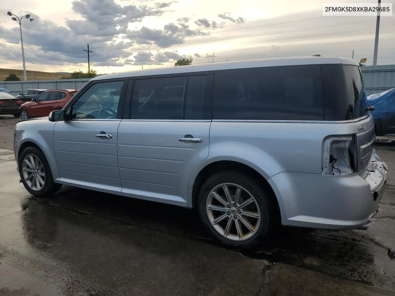 2019 Ford Flex Limited VIN: 2FMGK5D8XKBA29685 Lot: 72236584